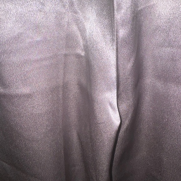 House of CB Alivia Grey Satin Loose Fit Trousers - Picture 6 of 7